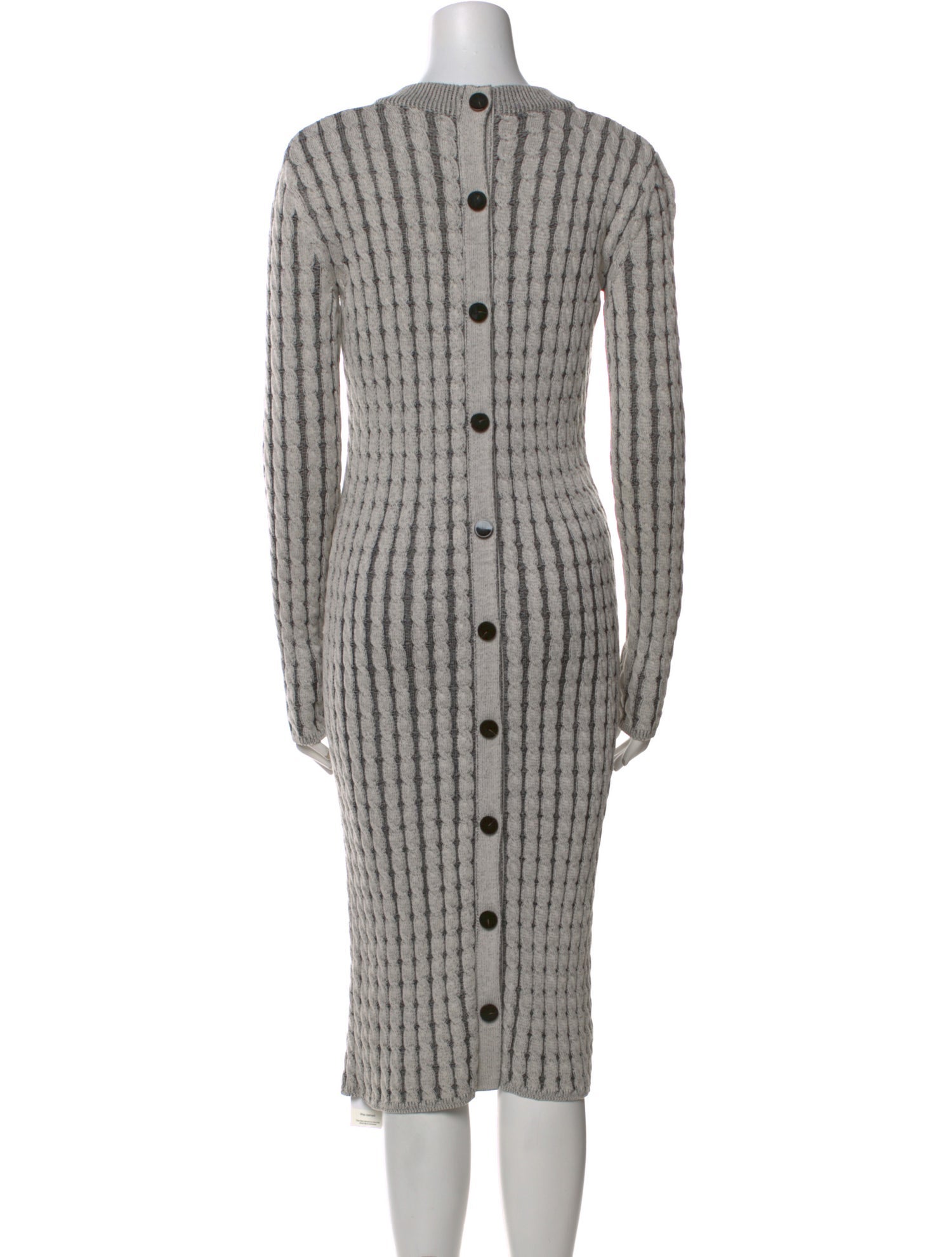 Proenza Schouler Virgin Wool Midi Length Dress